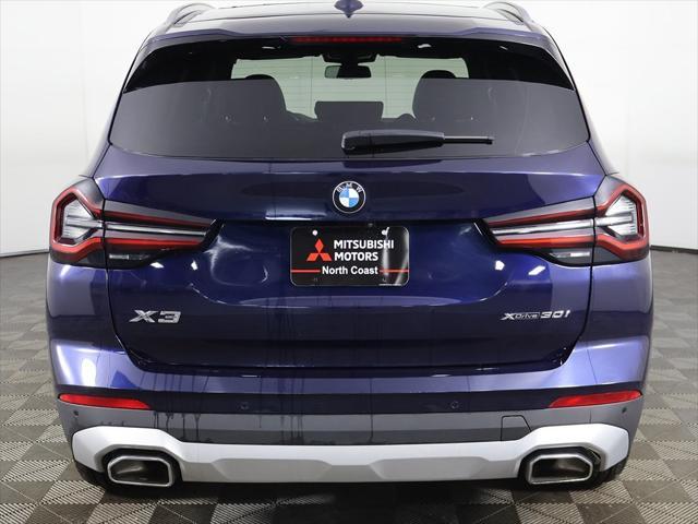 used 2022 BMW X3 car, priced at $34,190