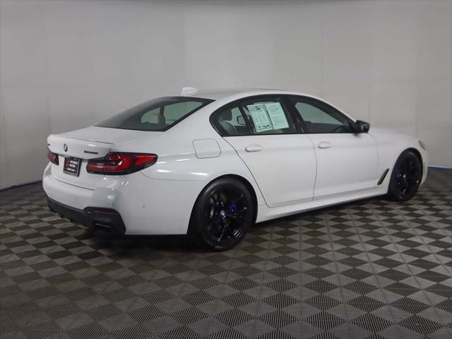 used 2021 BMW M550 car, priced at $45,593