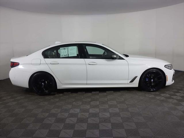 used 2021 BMW M550 car, priced at $45,593