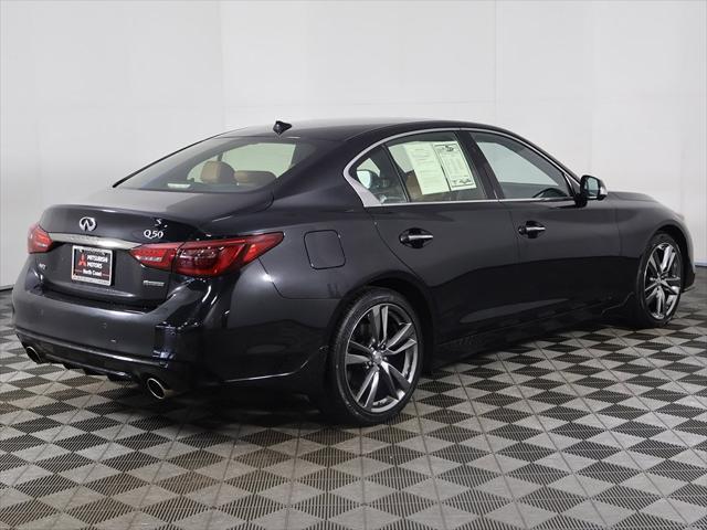 used 2021 INFINITI Q50 car, priced at $25,229