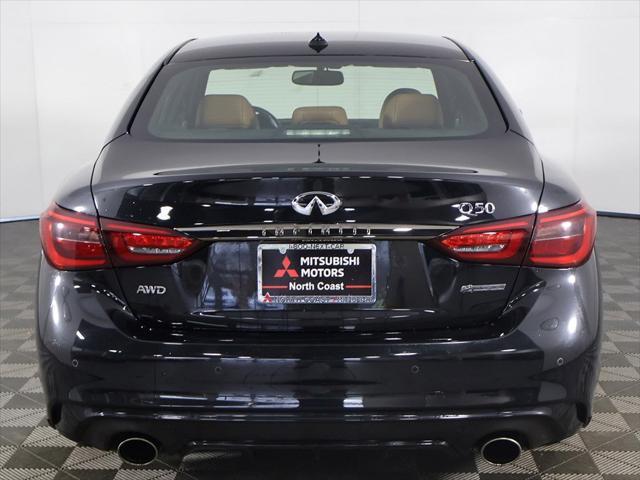 used 2021 INFINITI Q50 car, priced at $25,229