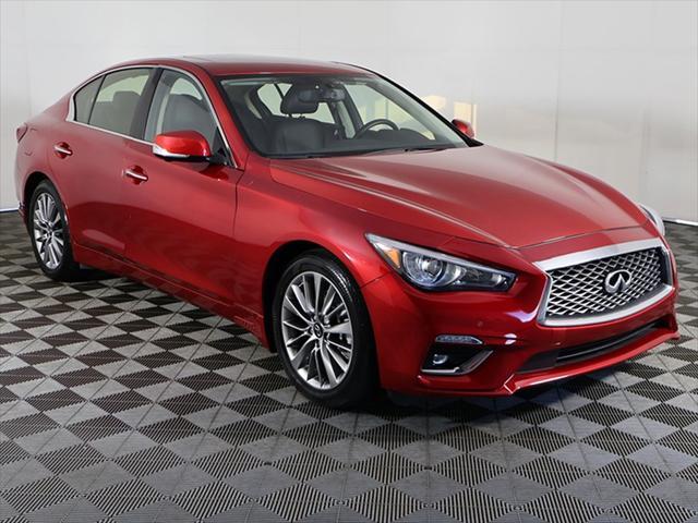 used 2022 INFINITI Q50 car, priced at $25,259