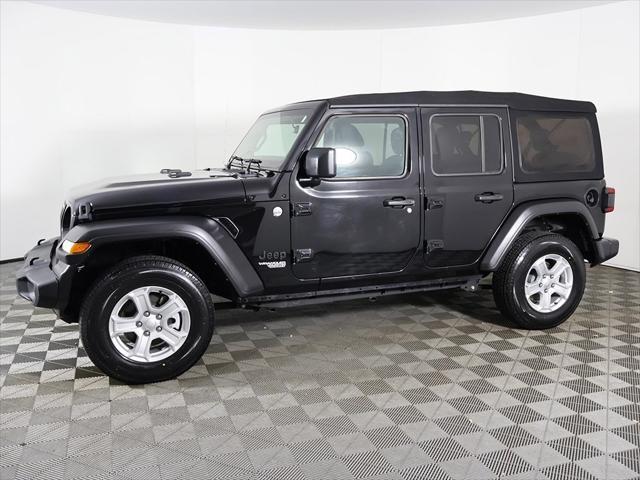 used 2021 Jeep Wrangler Unlimited car, priced at $25,959