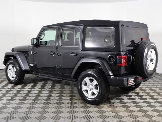 used 2021 Jeep Wrangler Unlimited car, priced at $25,959