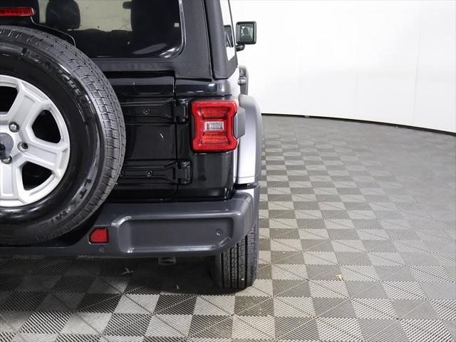 used 2021 Jeep Wrangler Unlimited car, priced at $25,959