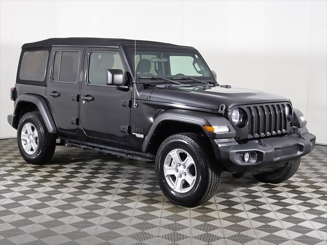 used 2021 Jeep Wrangler Unlimited car, priced at $25,959