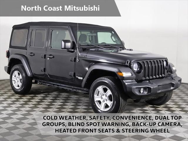 used 2021 Jeep Wrangler Unlimited car, priced at $25,959