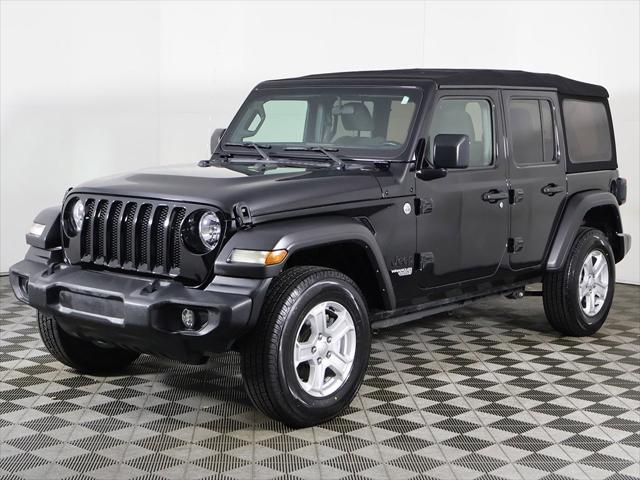 used 2021 Jeep Wrangler Unlimited car, priced at $25,959