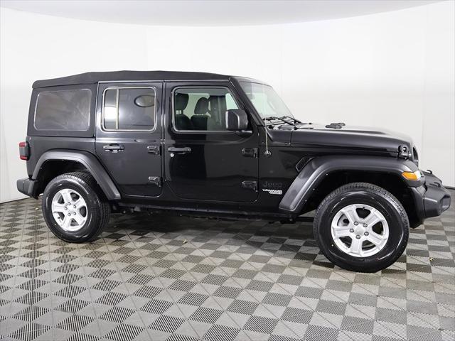 used 2021 Jeep Wrangler Unlimited car, priced at $25,959