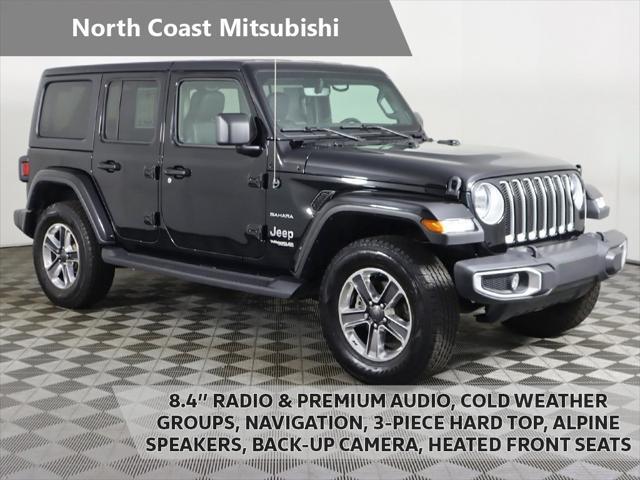used 2021 Jeep Wrangler Unlimited car, priced at $35,393