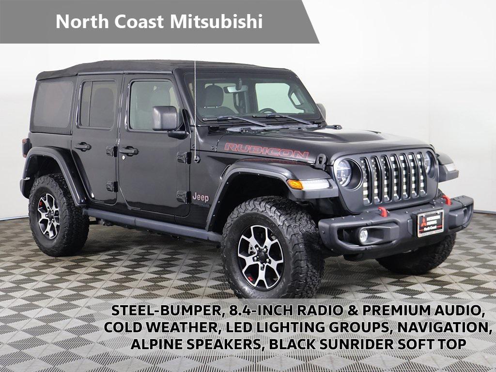 used 2021 Jeep Wrangler Unlimited car, priced at $33,661