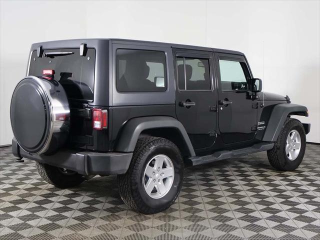 used 2015 Jeep Wrangler Unlimited car, priced at $15,859