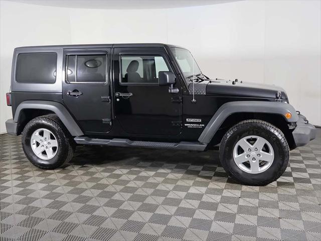 used 2015 Jeep Wrangler Unlimited car, priced at $15,859