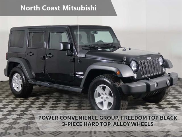 used 2015 Jeep Wrangler Unlimited car, priced at $15,859