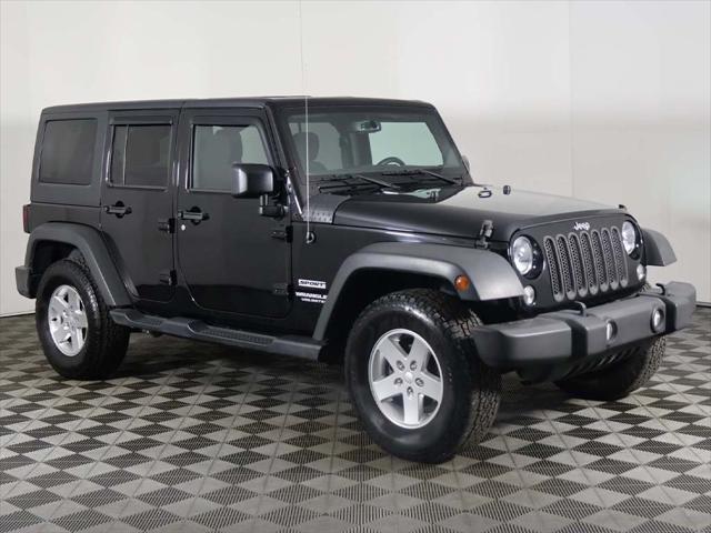 used 2015 Jeep Wrangler Unlimited car, priced at $15,859