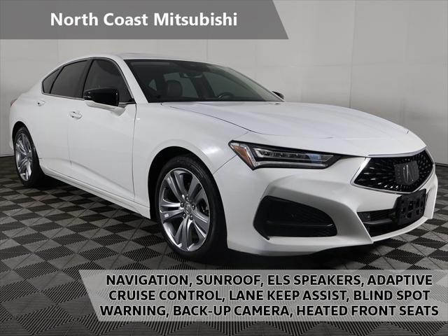 used 2021 Acura TLX car, priced at $25,389