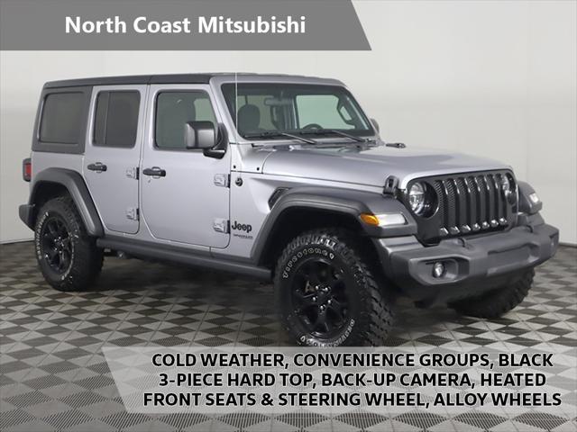 used 2020 Jeep Wrangler Unlimited car, priced at $23,559