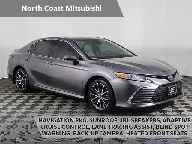 used 2021 Toyota Camry Hybrid car, priced at $25,739