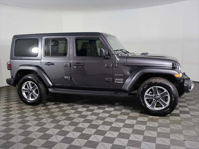 used 2020 Jeep Wrangler Unlimited car, priced at $29,423