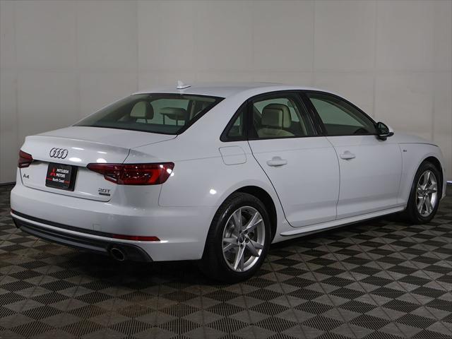 used 2018 Audi A4 car, priced at $18,753