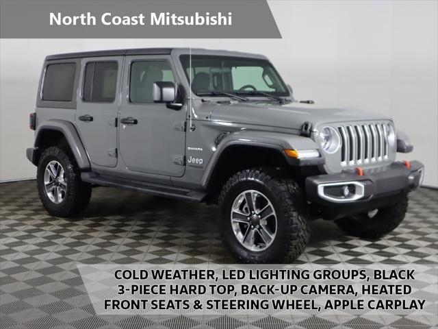 used 2021 Jeep Wrangler Unlimited car, priced at $34,259