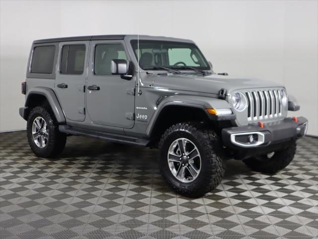 used 2021 Jeep Wrangler Unlimited car, priced at $35,599