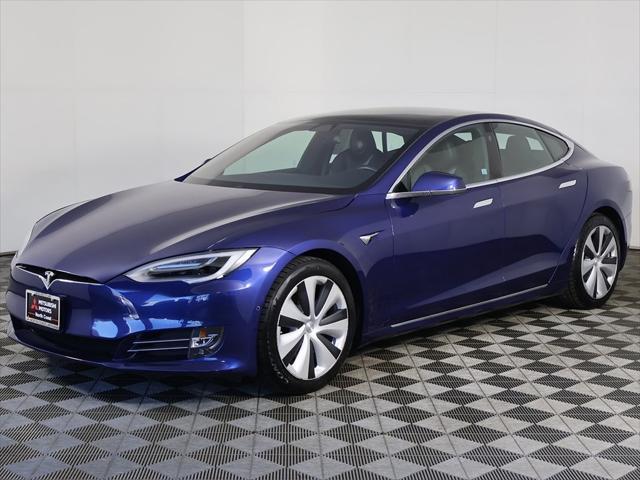 used 2021 Tesla Model S car, priced at $41,993