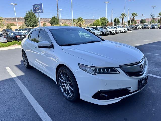 used 2015 Acura TLX car, priced at $17,490