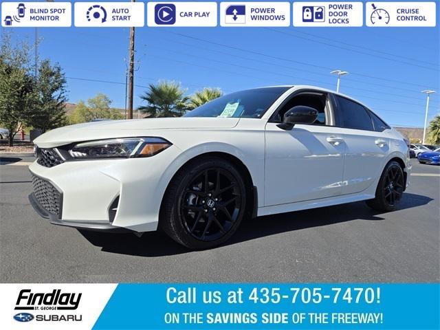 used 2025 Honda Civic car, priced at $25,490