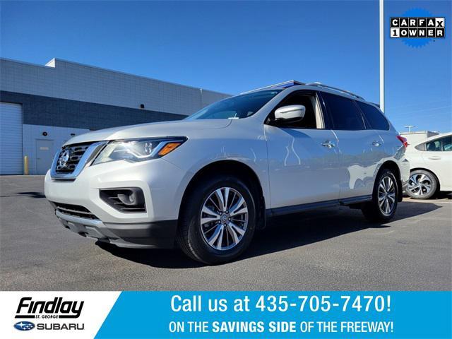 used 2018 Nissan Pathfinder car, priced at $11,990
