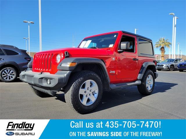 used 2018 Jeep Wrangler car, priced at $18,990