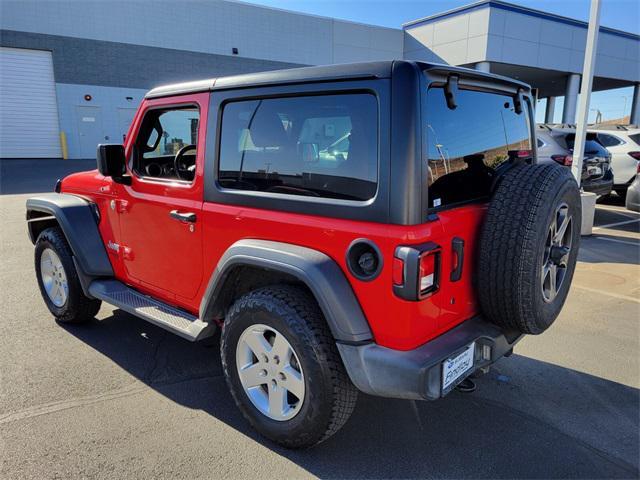 used 2018 Jeep Wrangler car, priced at $20,990