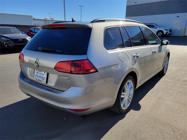 used 2015 Volkswagen Golf SportWagen car, priced at $16,490