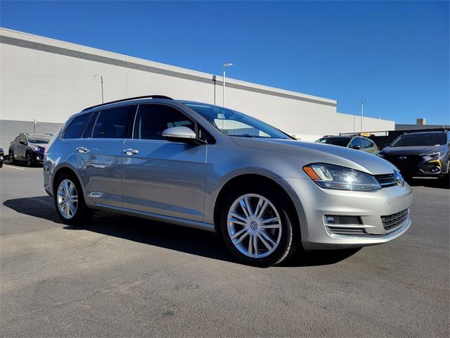 used 2015 Volkswagen Golf SportWagen car, priced at $16,490