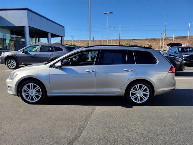 used 2015 Volkswagen Golf SportWagen car, priced at $16,490