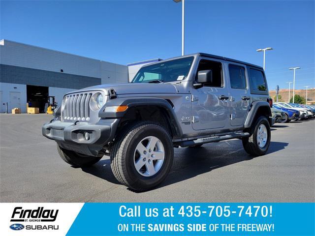 used 2018 Jeep Wrangler Unlimited car, priced at $24,990