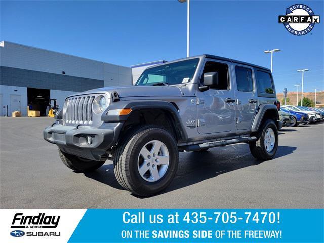 used 2018 Jeep Wrangler Unlimited car, priced at $24,990