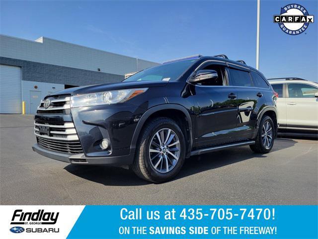 used 2017 Toyota Highlander car, priced at $21,390