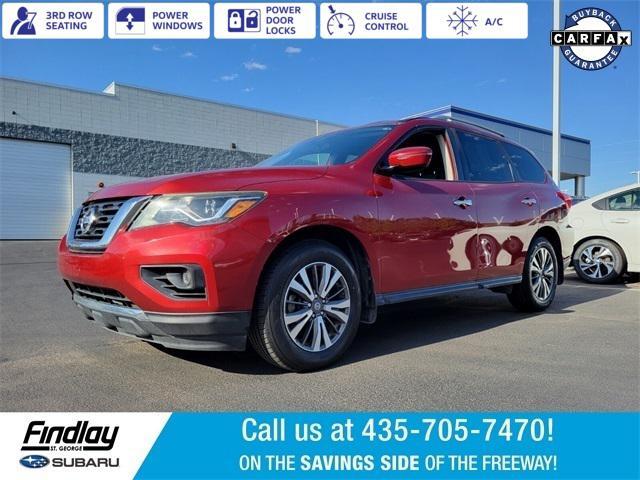 used 2017 Nissan Pathfinder car, priced at $8,890