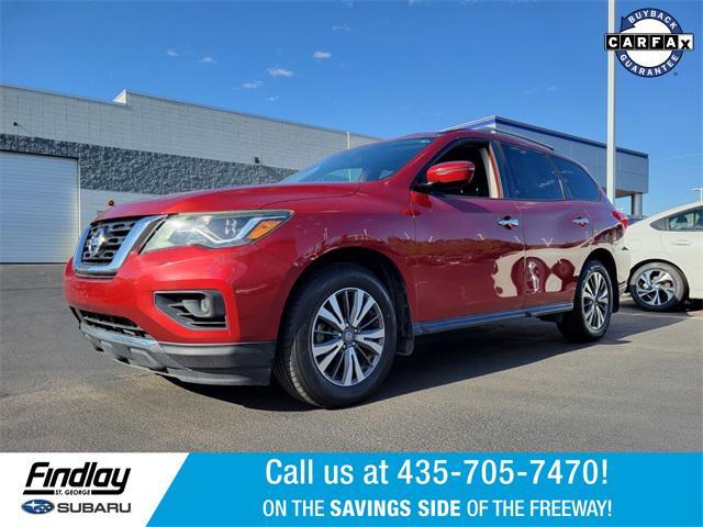 used 2017 Nissan Pathfinder car, priced at $10,990