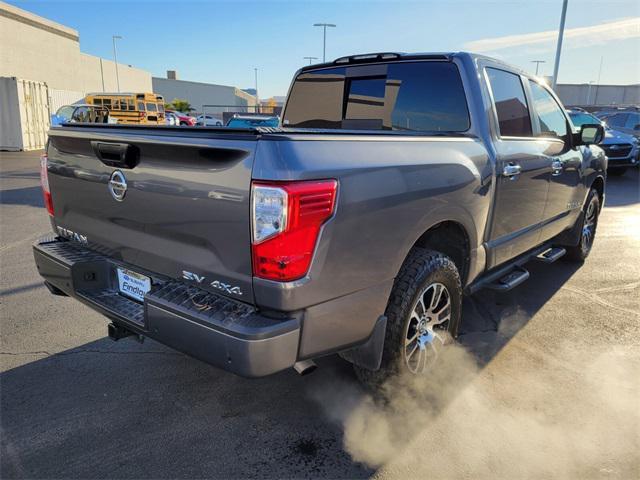 used 2021 Nissan Titan car, priced at $33,990