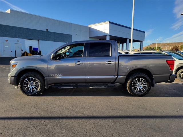 used 2021 Nissan Titan car, priced at $33,990