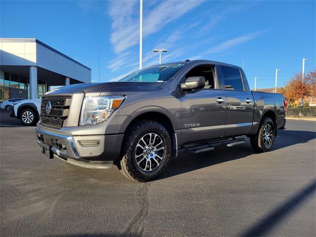 used 2021 Nissan Titan car, priced at $33,990