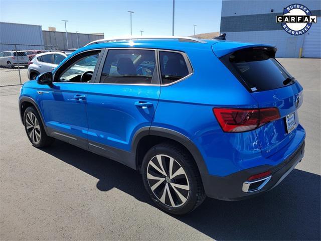 used 2022 Volkswagen Taos car, priced at $19,590