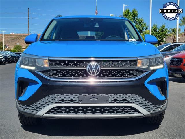 used 2022 Volkswagen Taos car, priced at $19,590