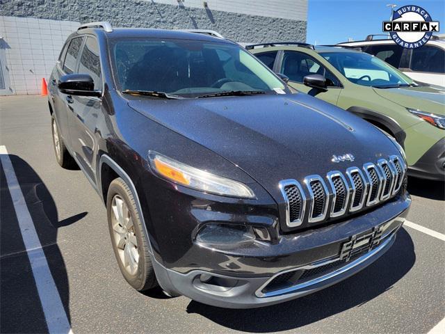 used 2015 Jeep Cherokee car, priced at $9,490