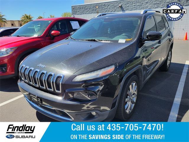 used 2015 Jeep Cherokee car, priced at $9,490