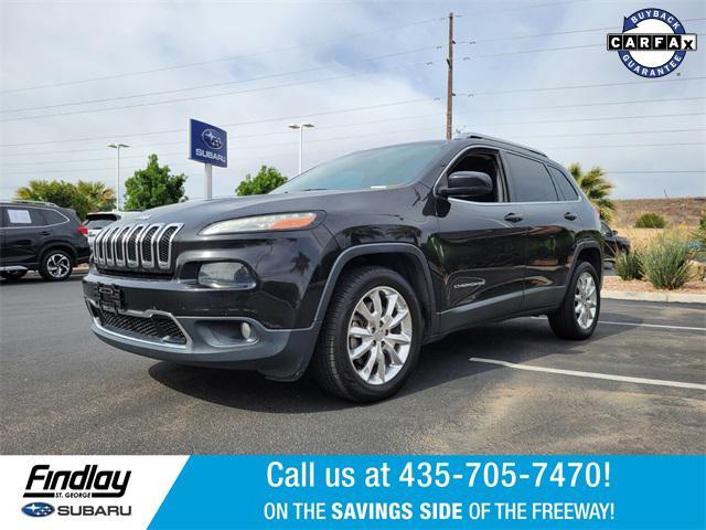 used 2015 Jeep Cherokee car, priced at $7,490