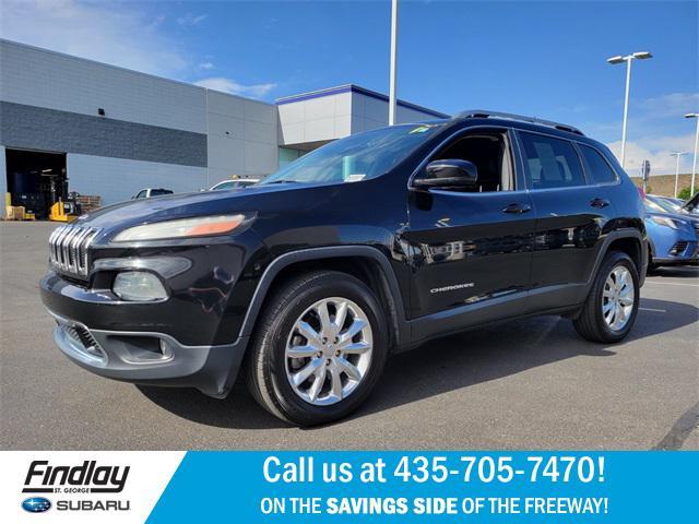 used 2017 Jeep Cherokee car, priced at $15,990
