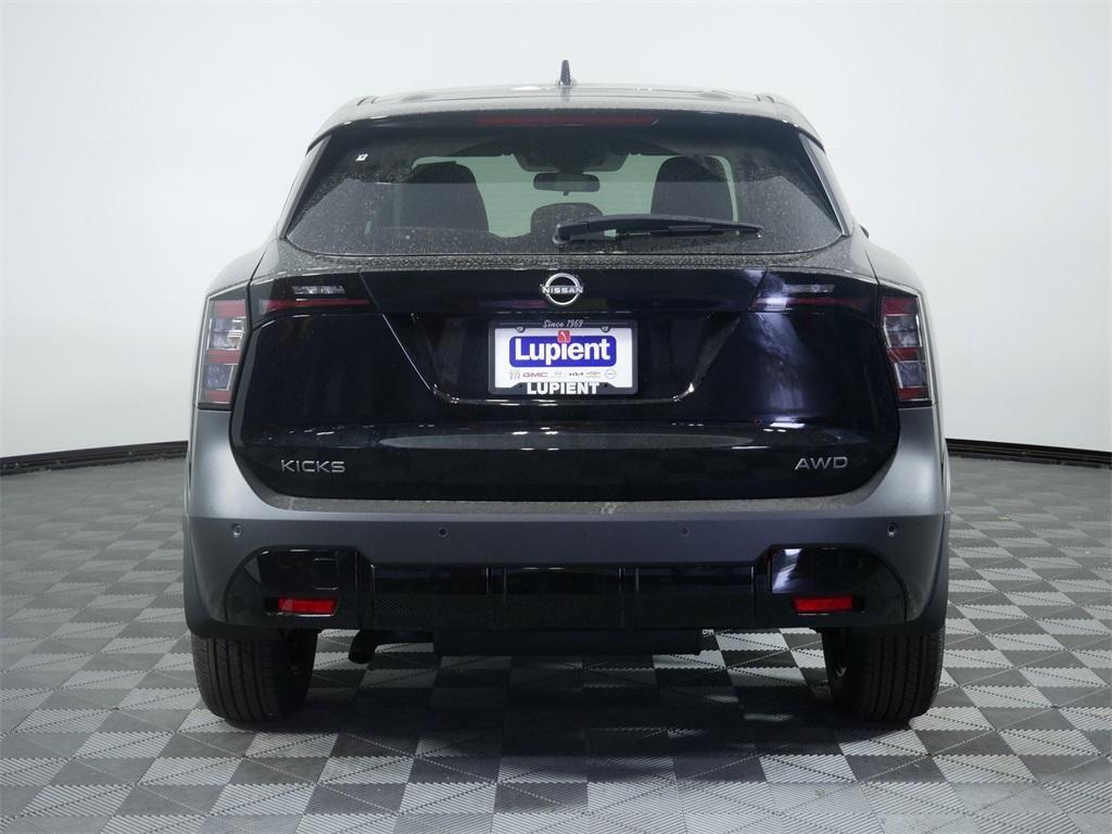 new 2025 Nissan Kicks car, priced at $25,477